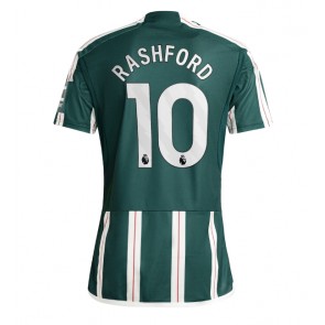 Manchester United Marcus Rashford #10 Udebanetrøje 2023-24 Kort ærmer